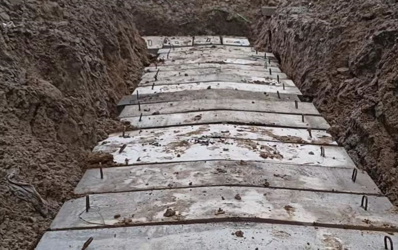 室外醫(yī)用氣體管道地溝